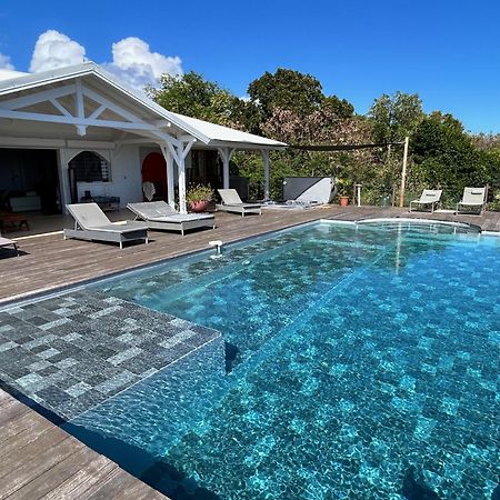 Villa Deluxe L'Hacienda Villa Vue Mer 180 Piscine Jacuzzi Proche Plage Marina Golf Pointe Des Chateaux Et Casino Jardin Clos Voyage Durable Saint-Francois  Ngoại thất bức ảnh