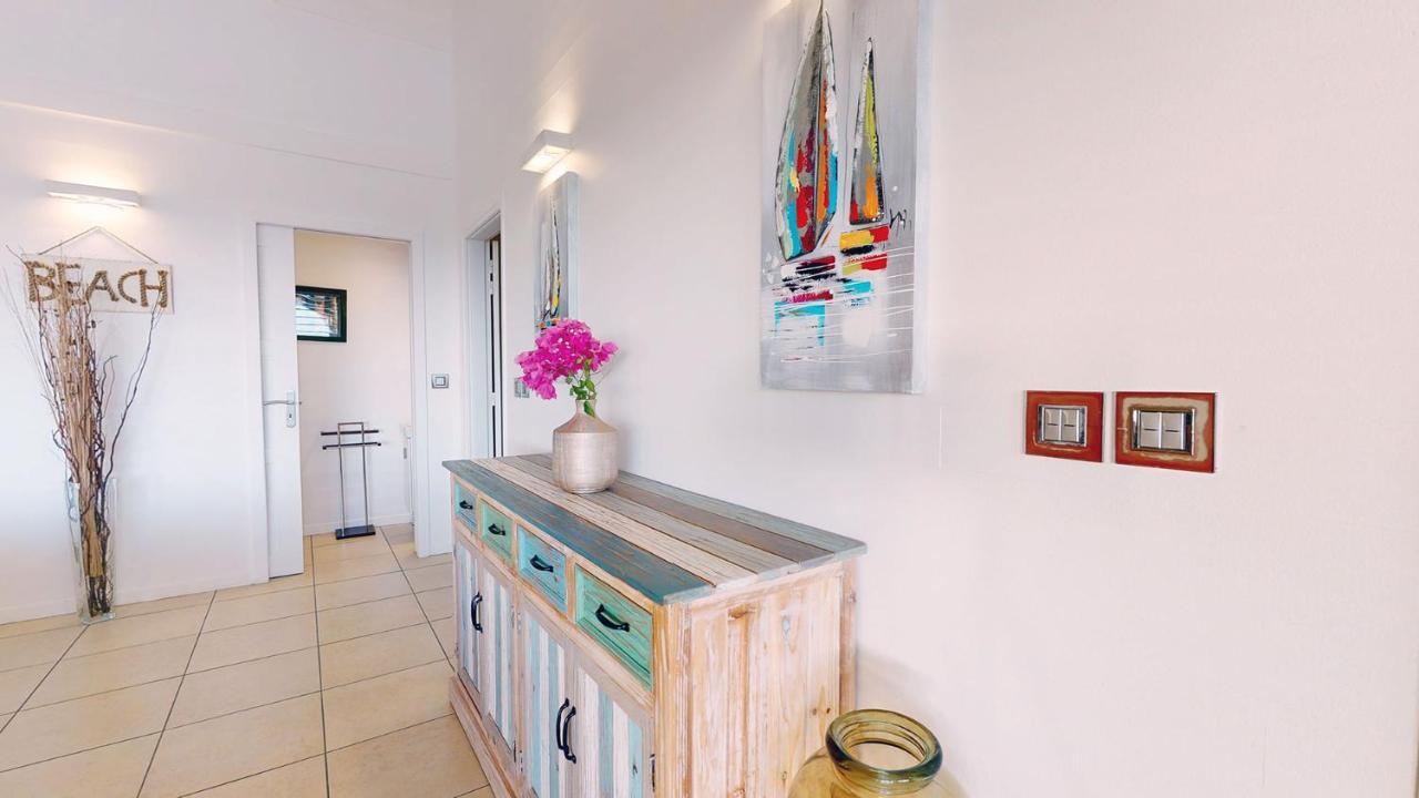 Villa Deluxe L'Hacienda Villa Vue Mer 180 Piscine Jacuzzi Proche Plage Marina Golf Pointe Des Chateaux Et Casino Jardin Clos Voyage Durable Saint-Francois  Ngoại thất bức ảnh