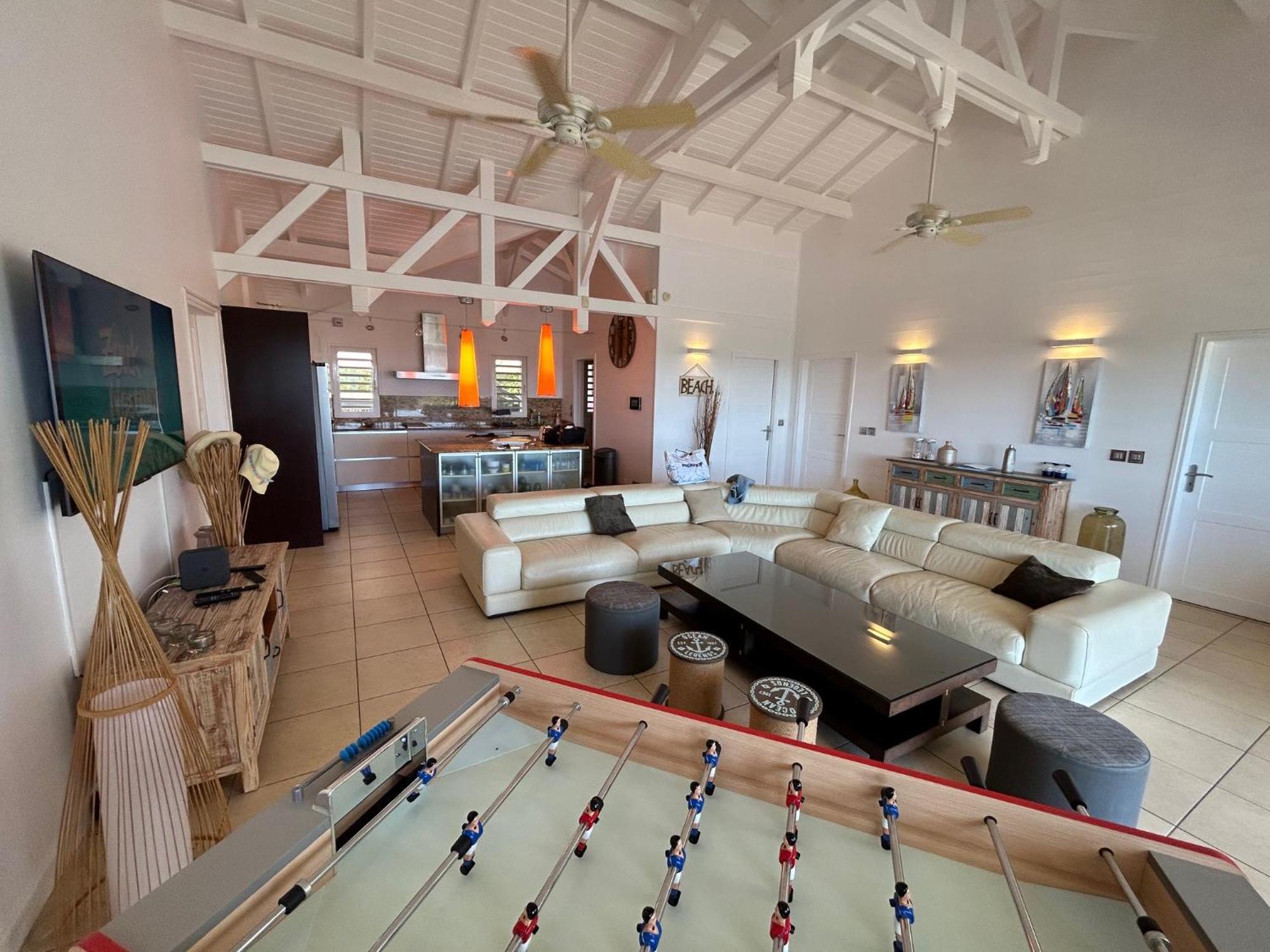 Villa Deluxe L'Hacienda Villa Vue Mer 180 Piscine Jacuzzi Proche Plage Marina Golf Pointe Des Chateaux Et Casino Jardin Clos Voyage Durable Saint-Francois  Ngoại thất bức ảnh