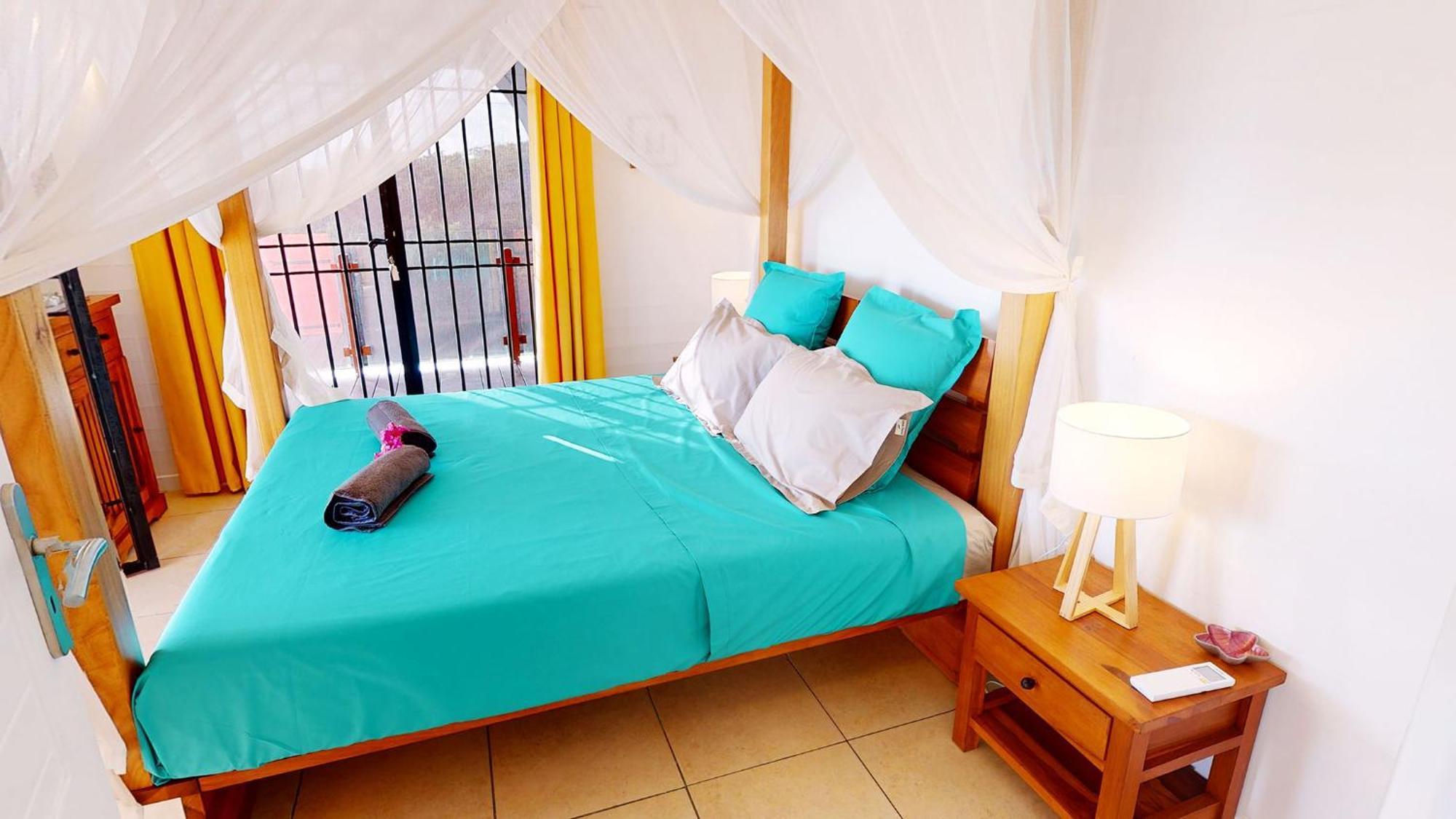 Villa Deluxe L'Hacienda Villa Vue Mer 180 Piscine Jacuzzi Proche Plage Marina Golf Pointe Des Chateaux Et Casino Jardin Clos Voyage Durable Saint-Francois  Phòng bức ảnh